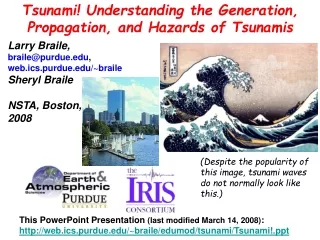 Tsunami! Understanding the Generation, Propagation, and Hazards of Tsunamis