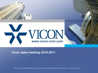 Vicon sales meeting 2010-2011