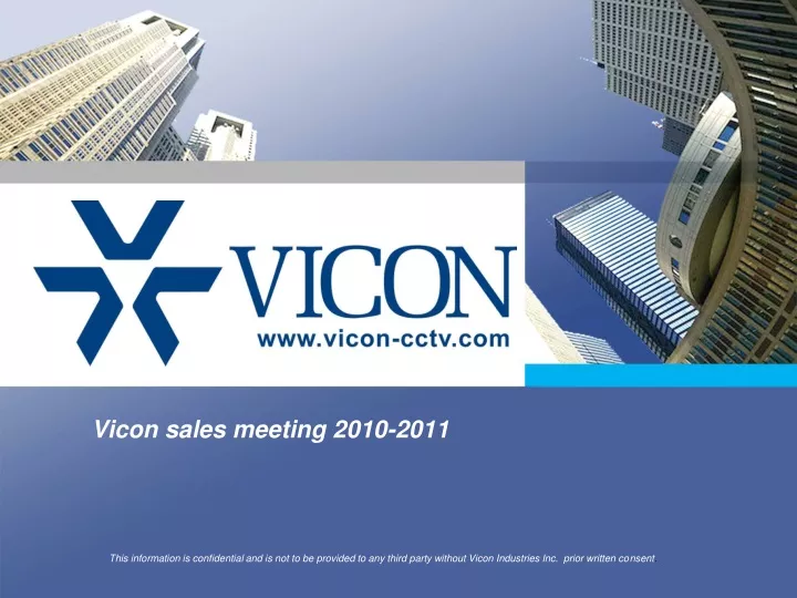 vicon sales meeting 2010 2011
