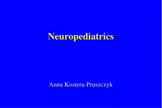 Neuropediatrics