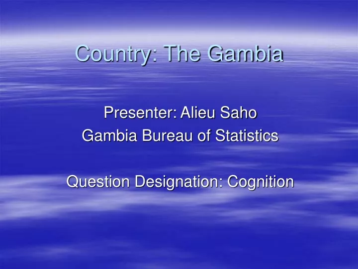 country the gambia