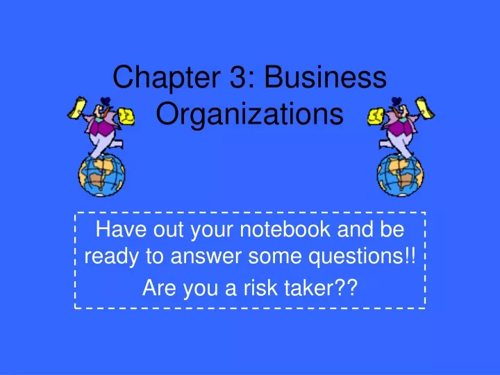 chapter 3 business organizations