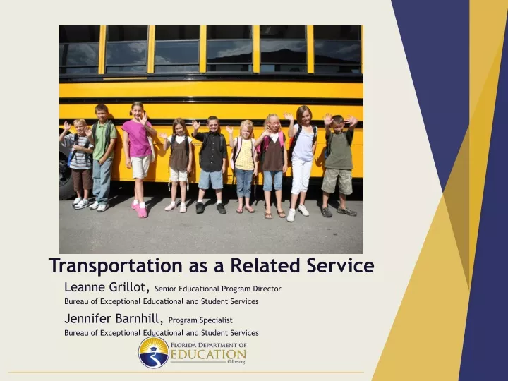 transportation as a related service