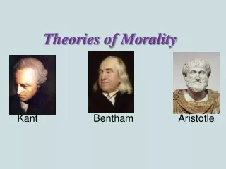 Theories of Morality
