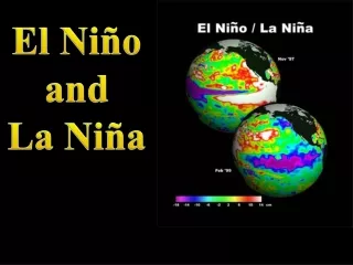 El Niño  and  La Niña