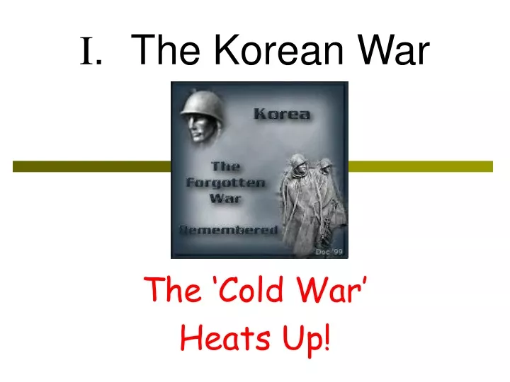 i the korean war