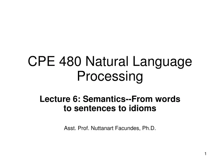 cpe 480 natural language processing