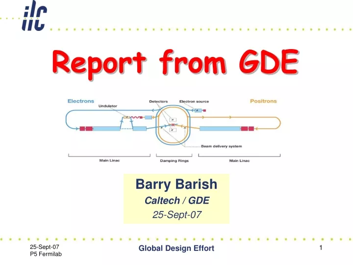 report from gde