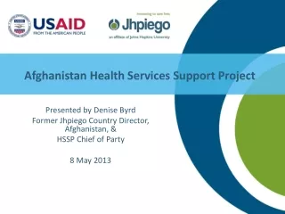 Afghanistan Health Services Support Project