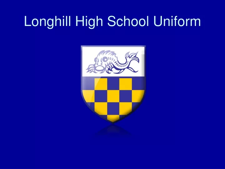longhill high school uniform