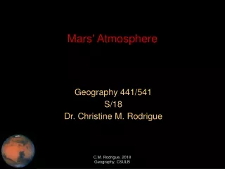 Mars' Atmosphere