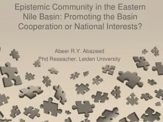 Abeer R.Y. Abazeed Phd Reseacher, Leiden University