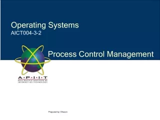Process Control Management