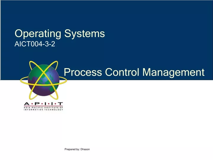 process control management