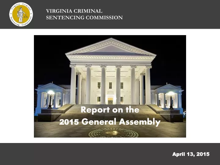 report on the 2015 general assembly
