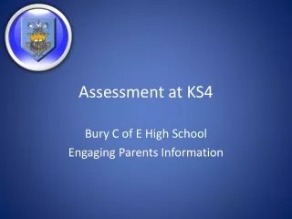 Assessment at KS4