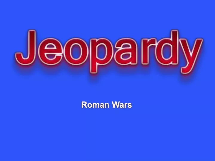 roman wars