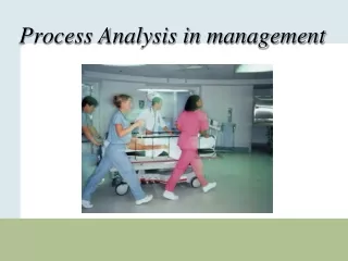 Process Analysis in management