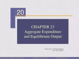 CHAPTER 23 Aggregate Expenditure and Equilibrium Output