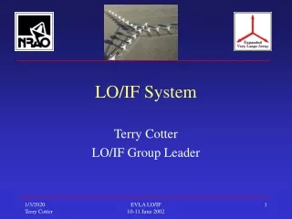 LO/IF System