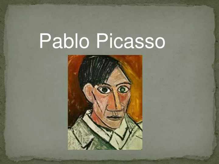 pablo picasso