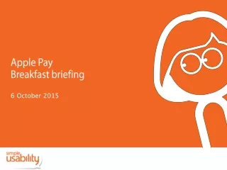 Apple Pay Breakfast briefing 6 October 2015