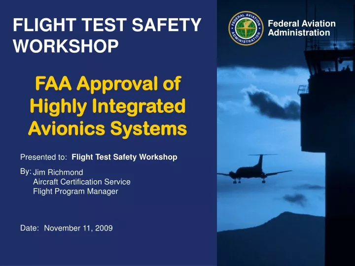 flight test safety workshop