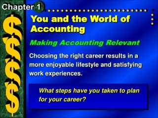 You and the World of Accounting