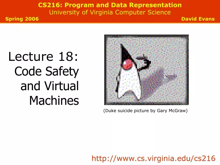 cs216 program and data representation university