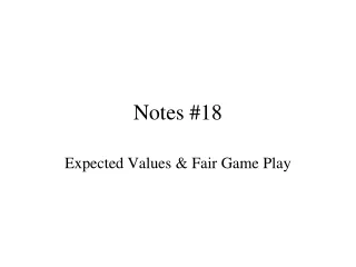 Notes  #18