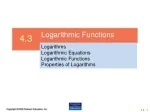 Mastering Logarithmic Functions for Effective Problem Solving - slide 1