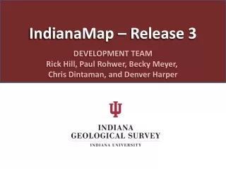 IndianaMap – Release 3