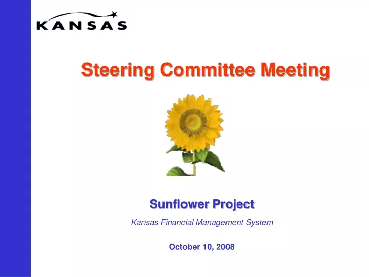 steering committee meeting