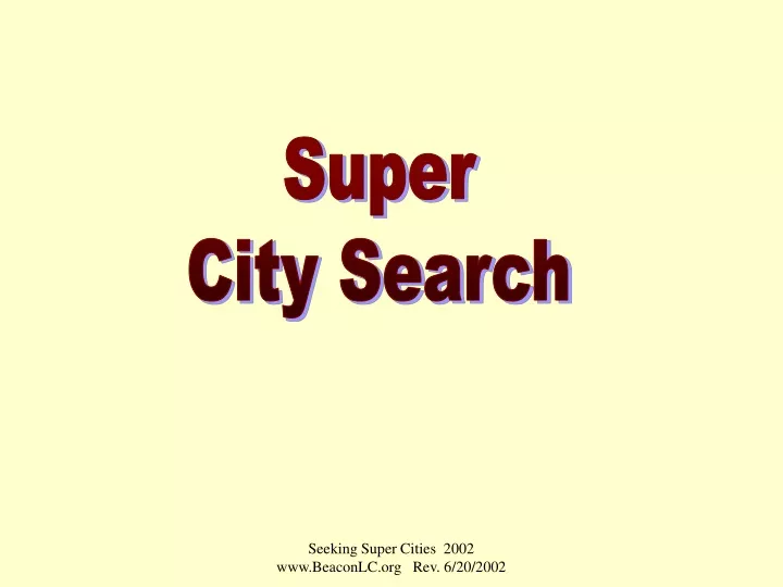 super city search