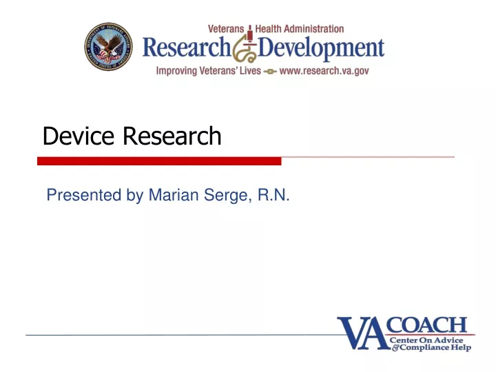 device research