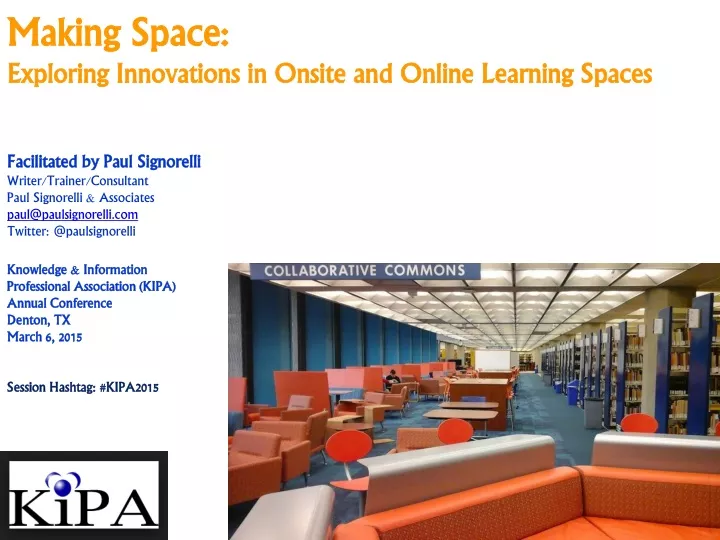 making space exploring innovations in onsite