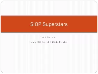 SIOP Superstars