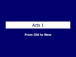 Acts 1