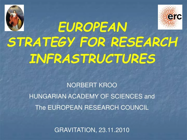 european strategy for research infrastructure