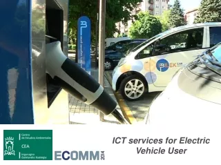 ICT services for Electric Vehicle User