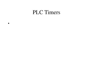 PLC Timers
