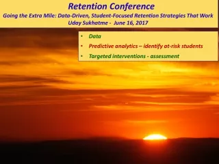 Retention  Conference