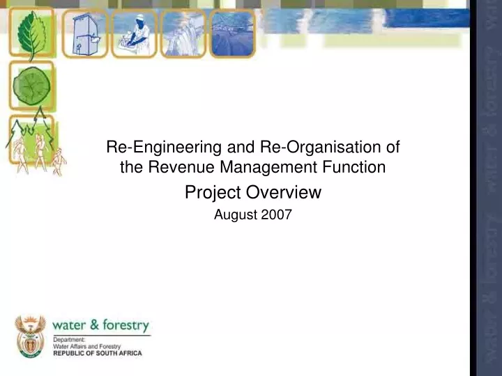 re engineering and re organisation of the revenue
