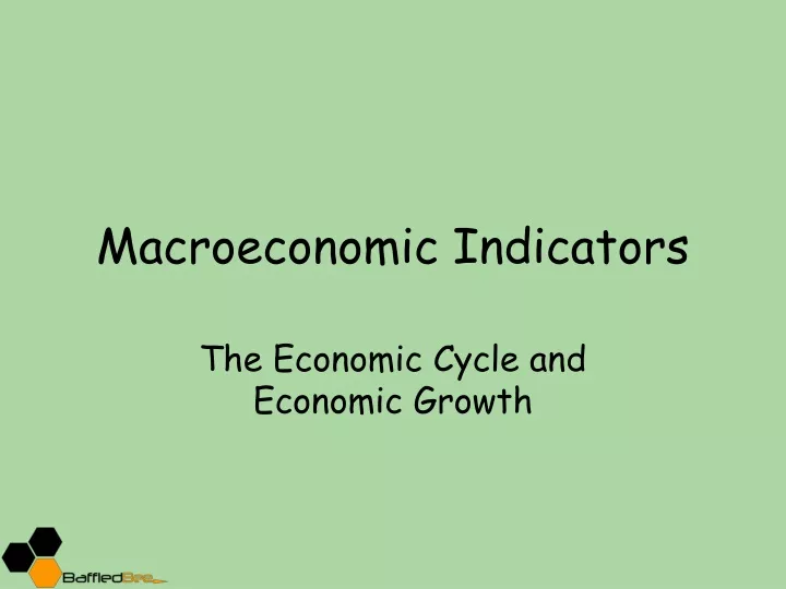 macroeconomic indicators