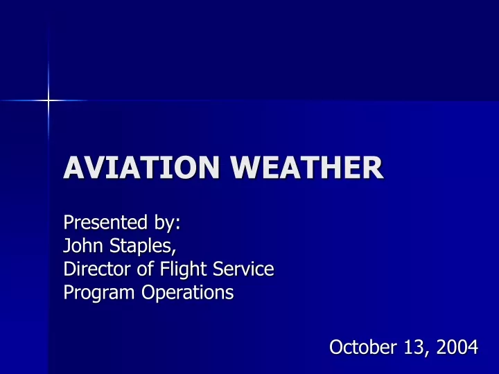 aviation weather