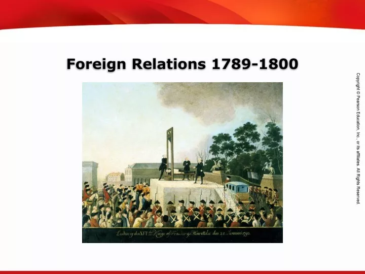 foreign relations 1789 1800