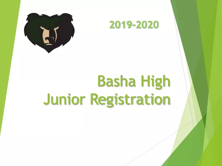 basha high junior registration