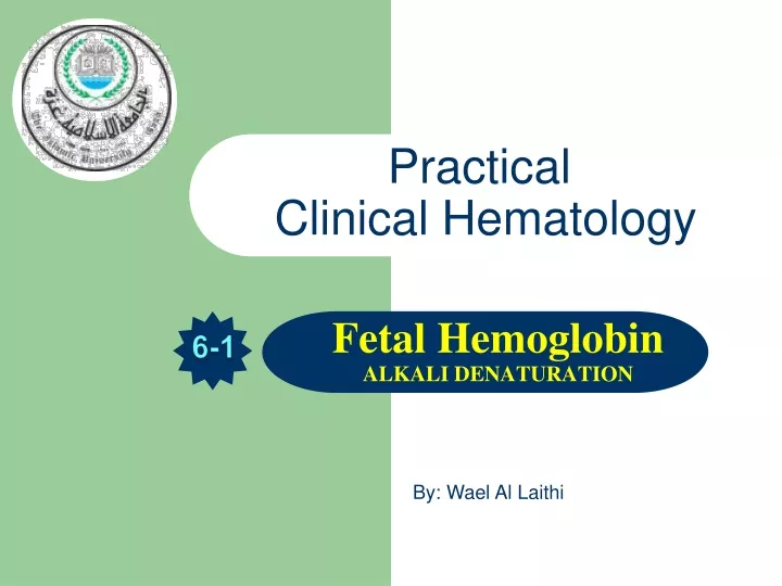 practical clinical hematology