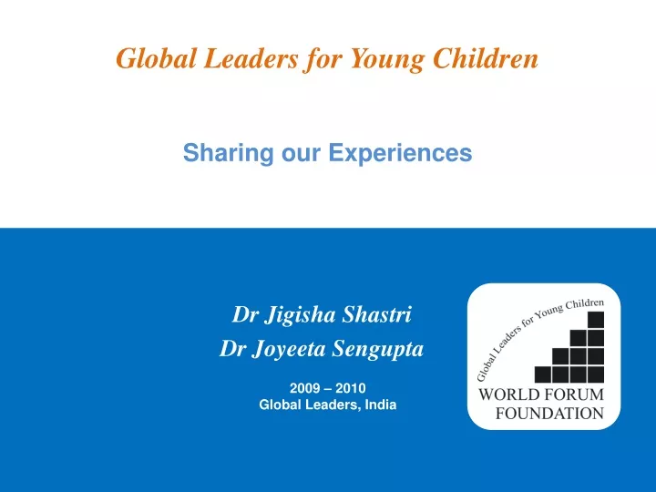 global leaders for young children