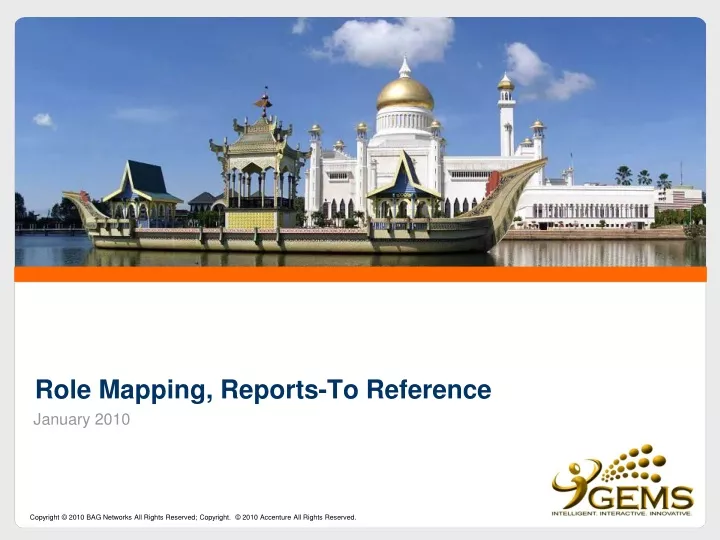 role mapping reports to reference